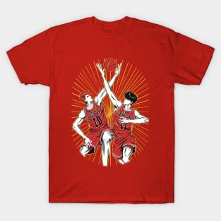 Hanamichi Sakuragi - Kaede Rukawa T-Shirt